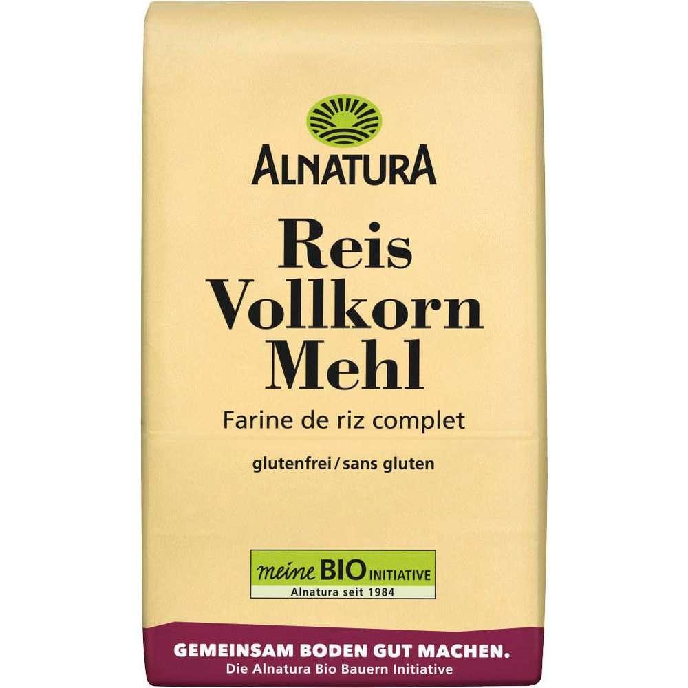 Alnatura Organic Rice Whole Grain Flour