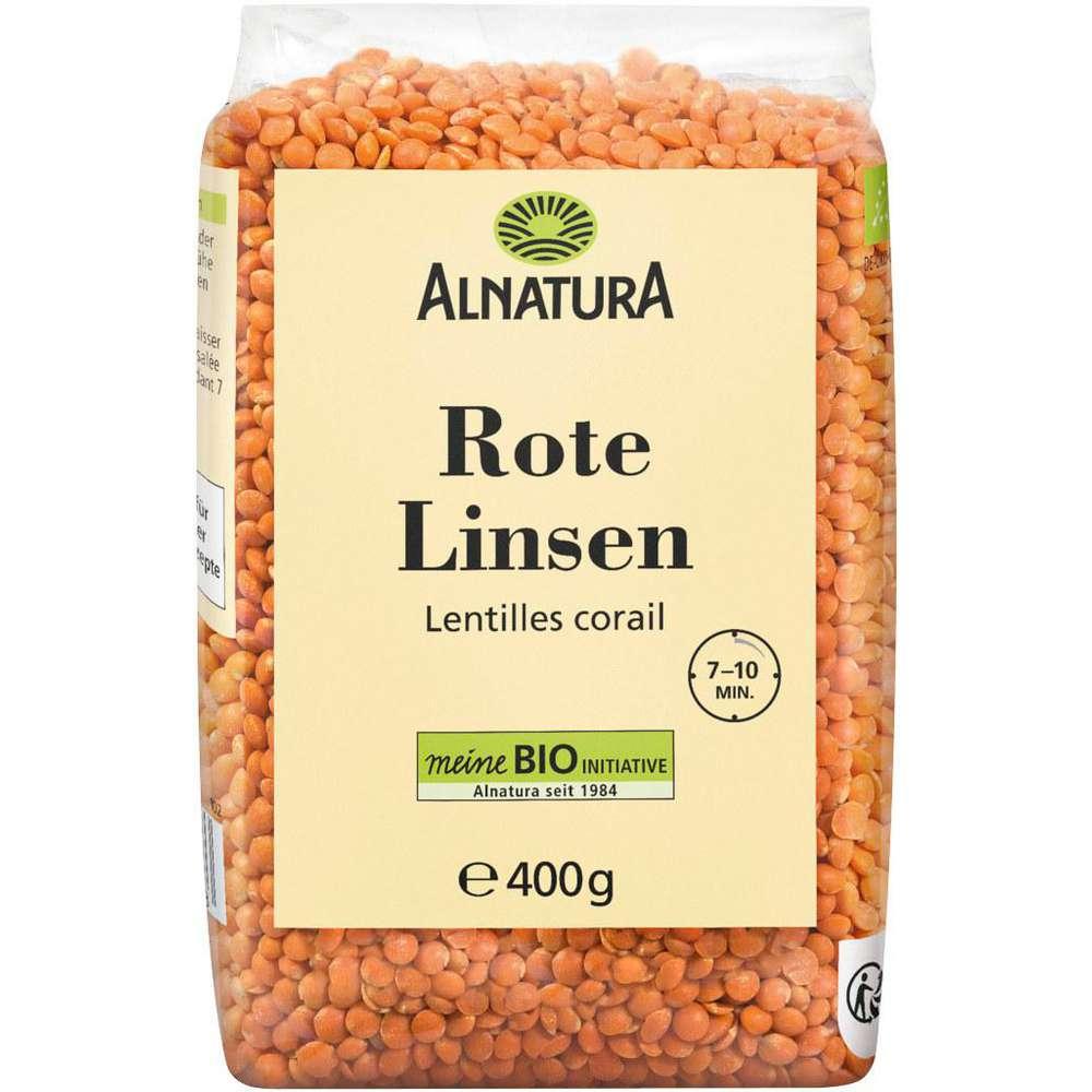 Alnatura Organic red lentils