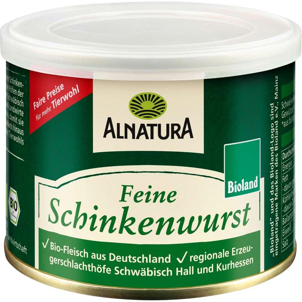Alnatura Organic ham sausage, fine