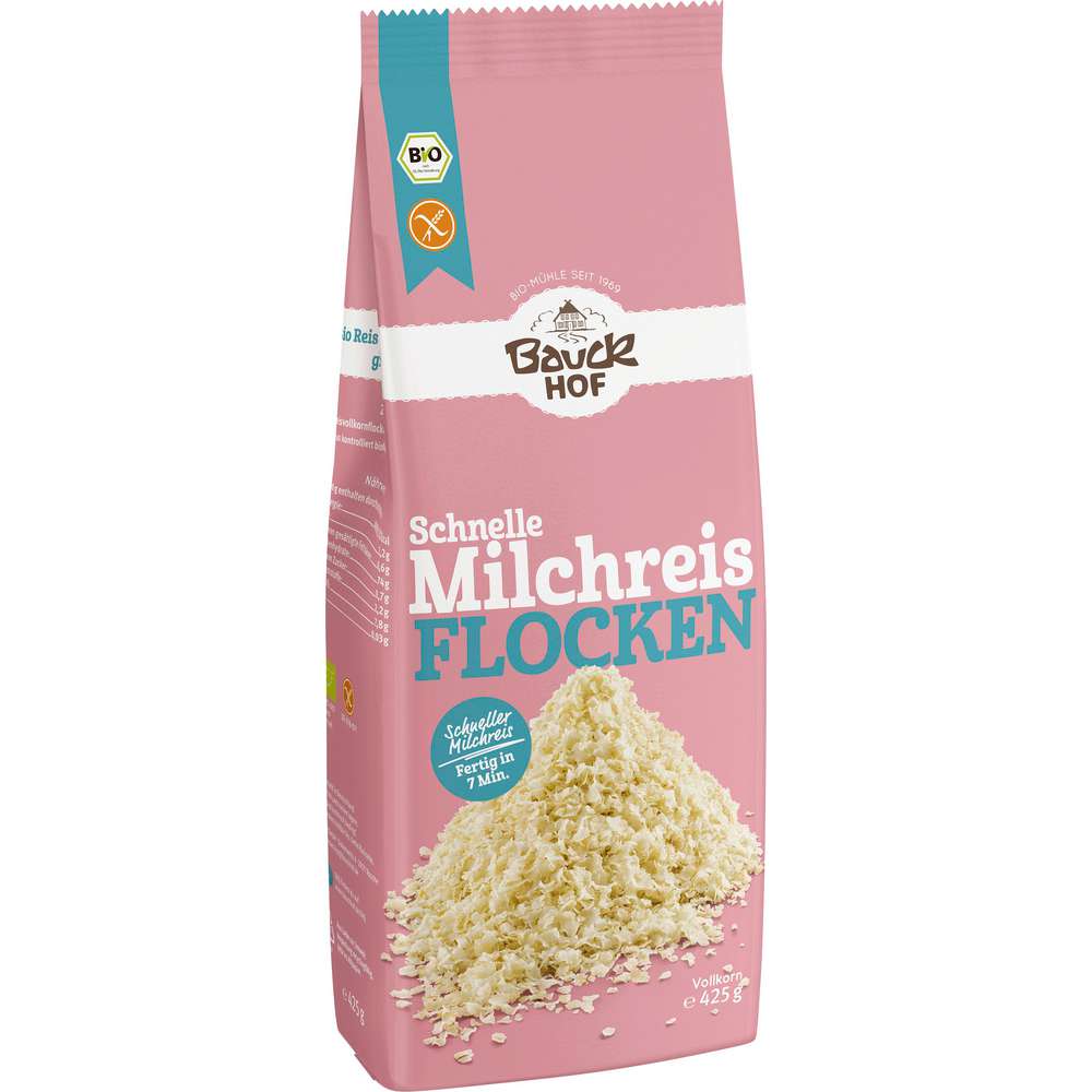 Bauckhof Bio Schnelle Milchreisflocken
