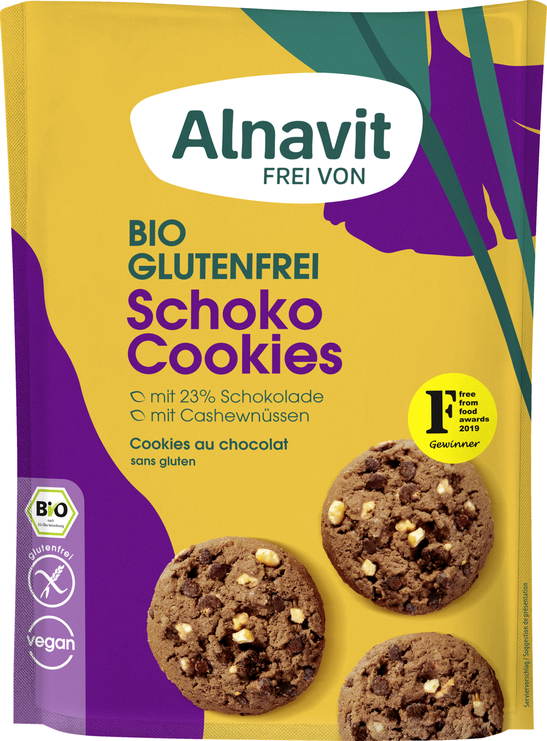 Alnavit Organic chocolate cookies
