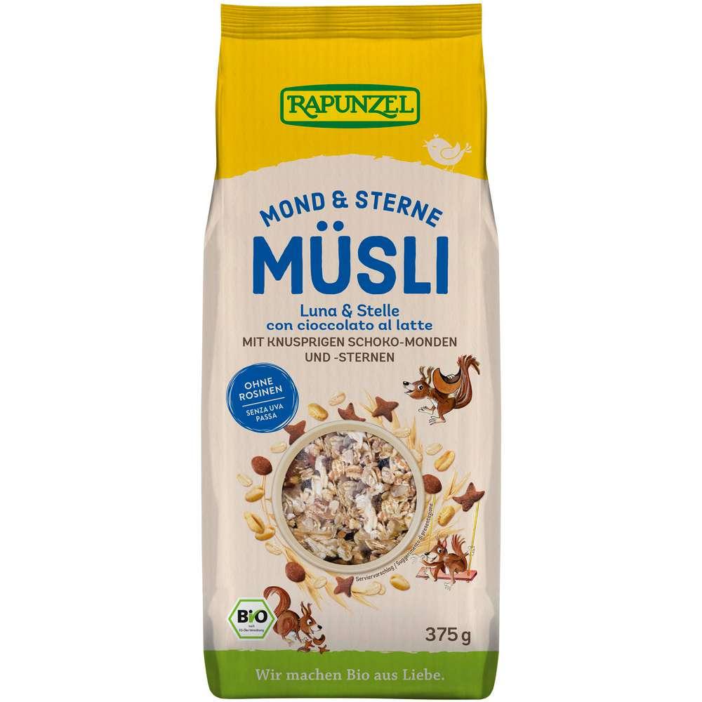 Rapunzel Organic Chocolate Muesli Moon & Stars