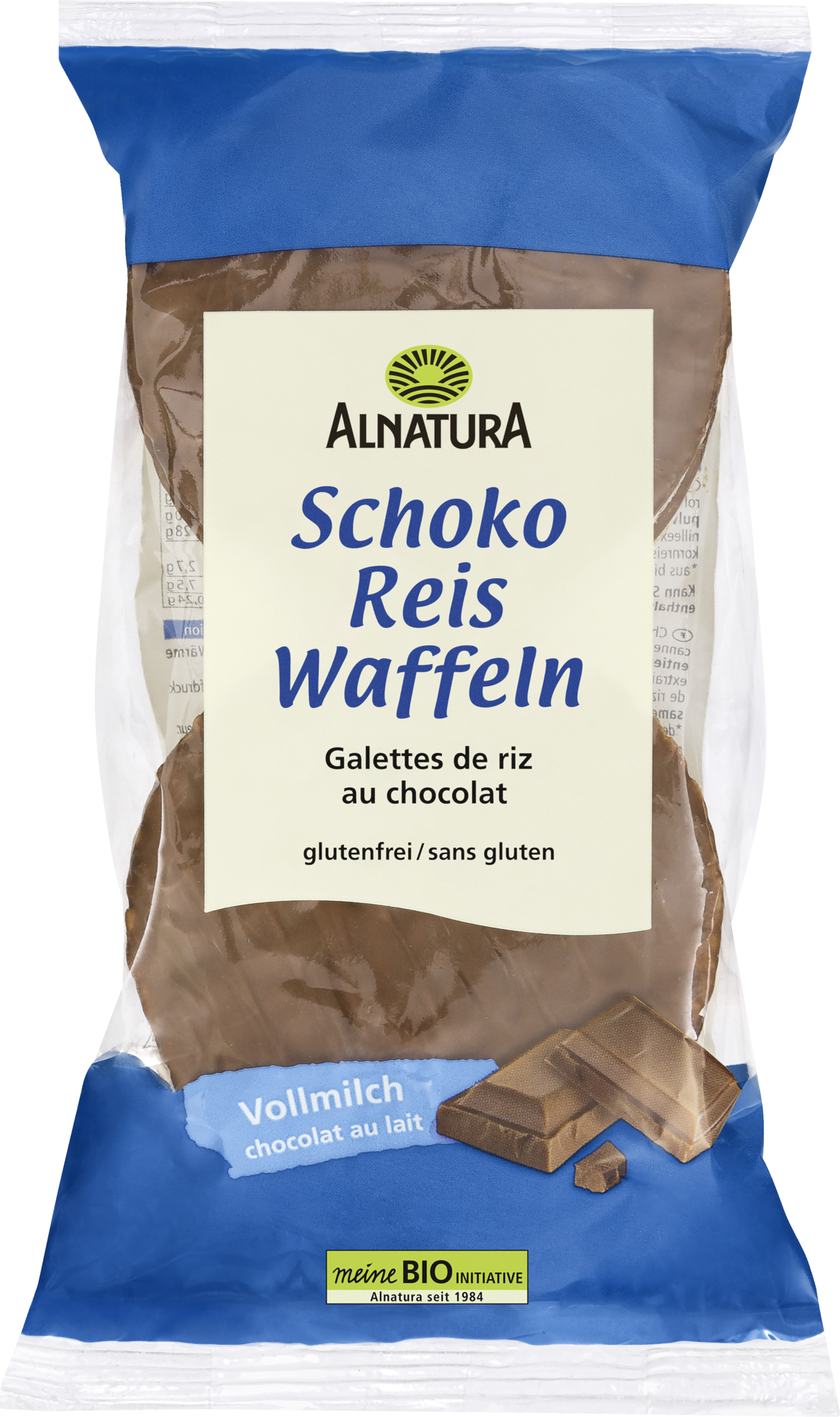 Alnatura Organic chocolate rice cakes whole milk