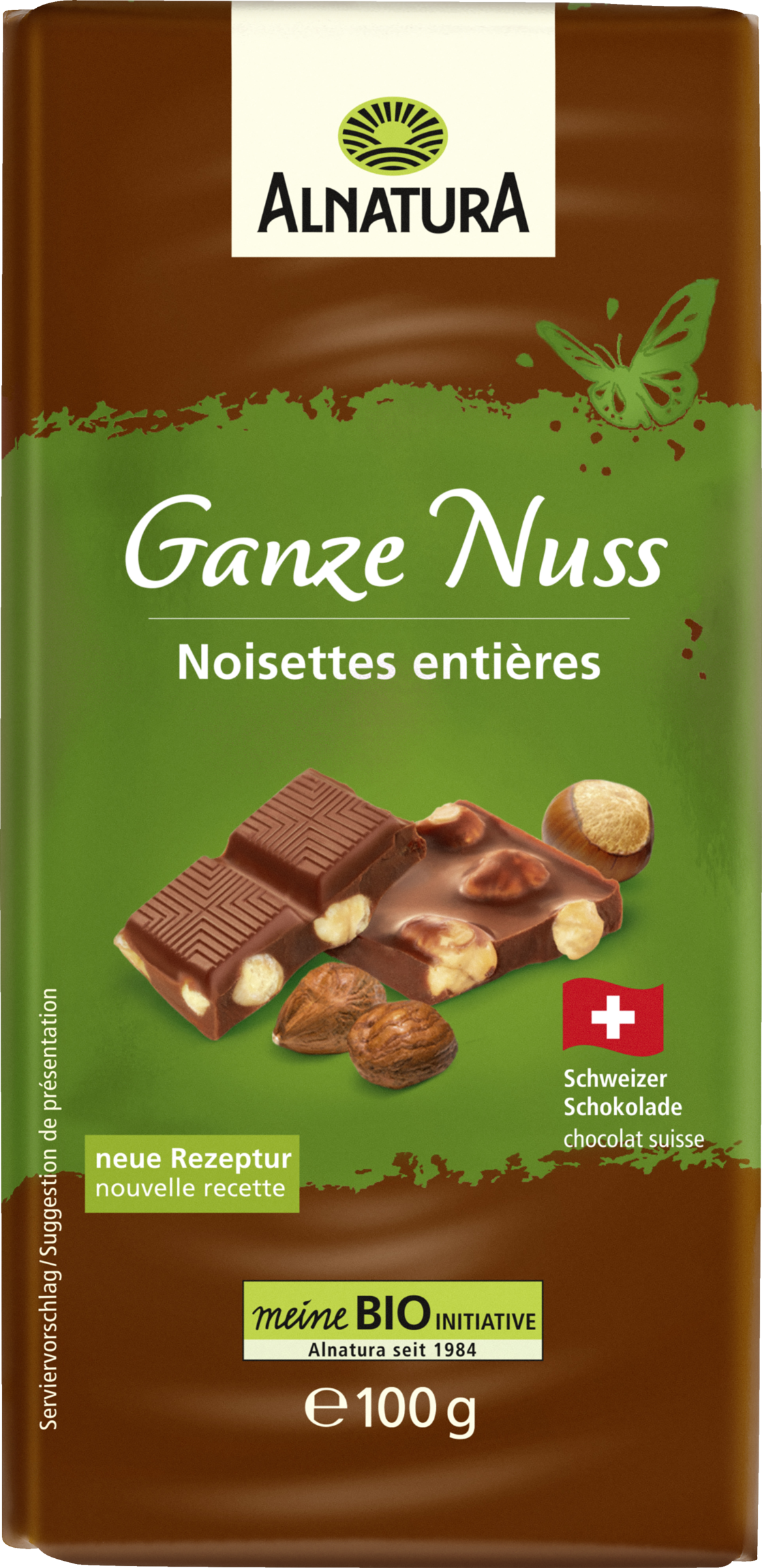 Alnatura Organic chocolate whole nut full milk