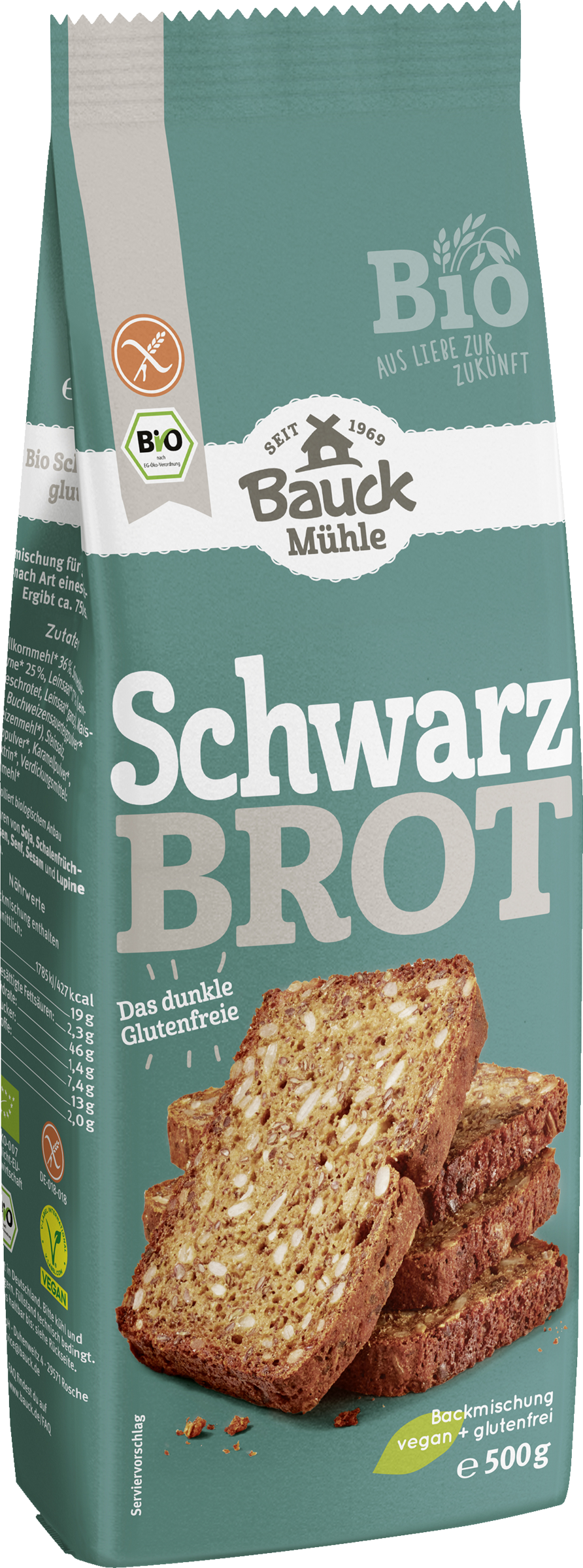 Bauck Mühle Organic brown bread