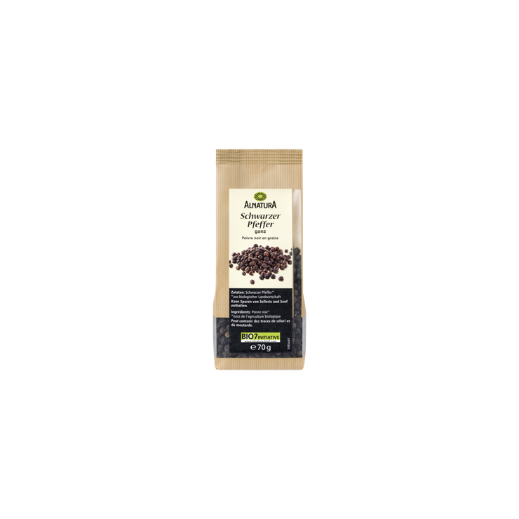 Alnatura Organic black pepper, whole