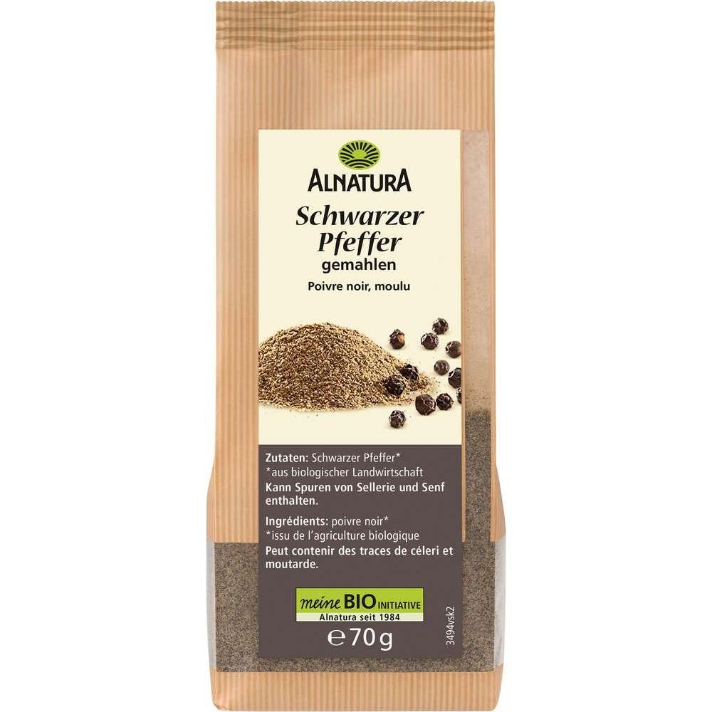 Alnatura Organic black pepper, ground