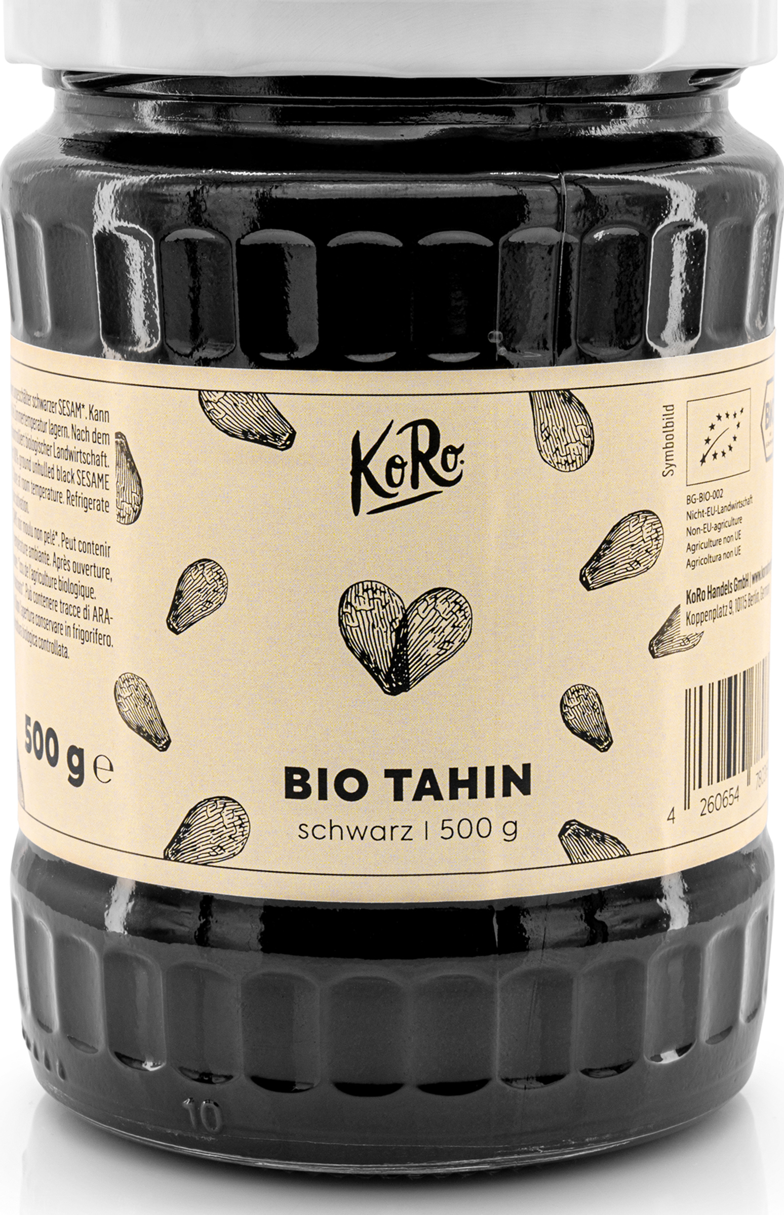 KoRo Organic black tachin