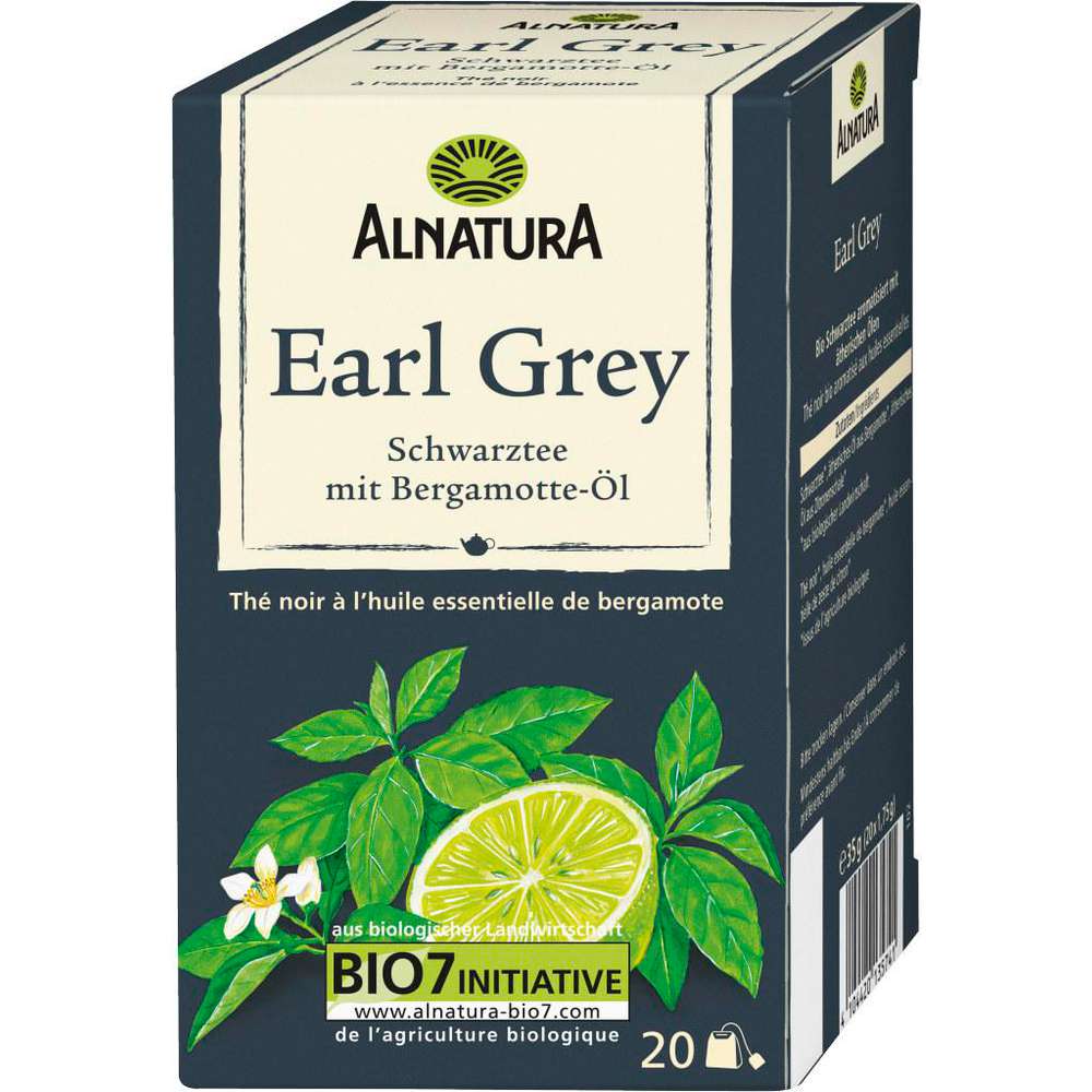 Alnatura Organic black tea, Earl Grey
