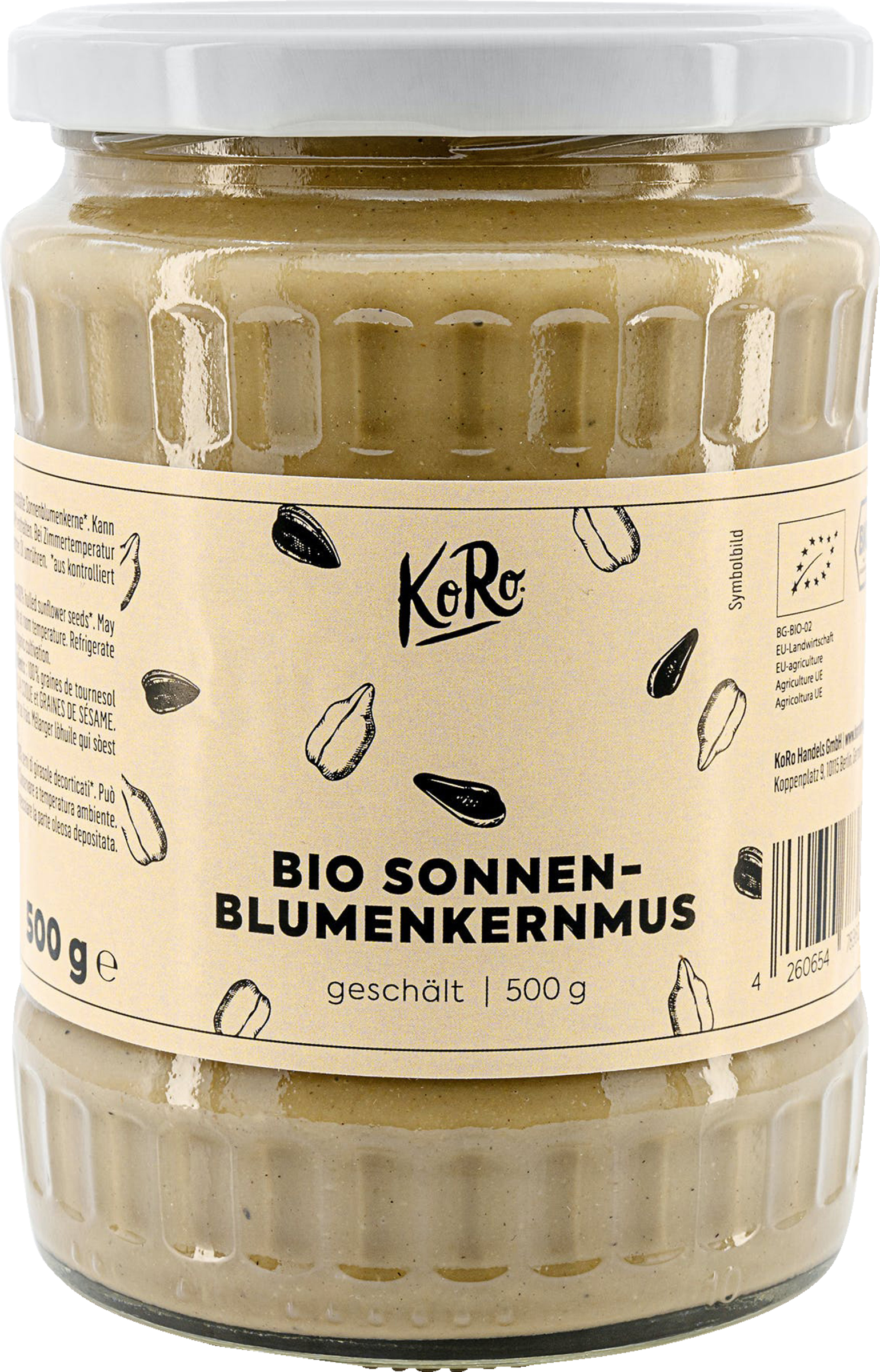 KoRo Organic sunflower seed puree