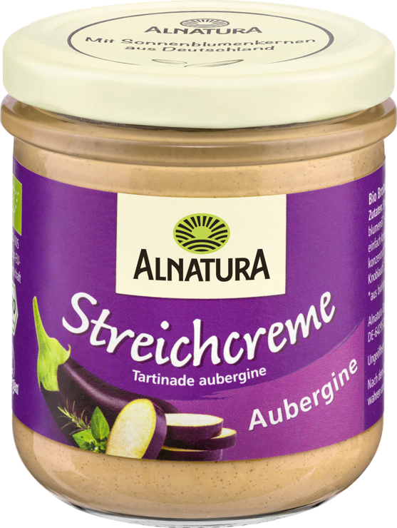 Alnatura Organic eggplant spread cream
