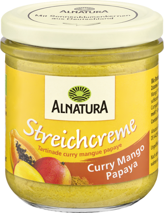 Alnatura Bio Streichcreme Curry Mango Papaya