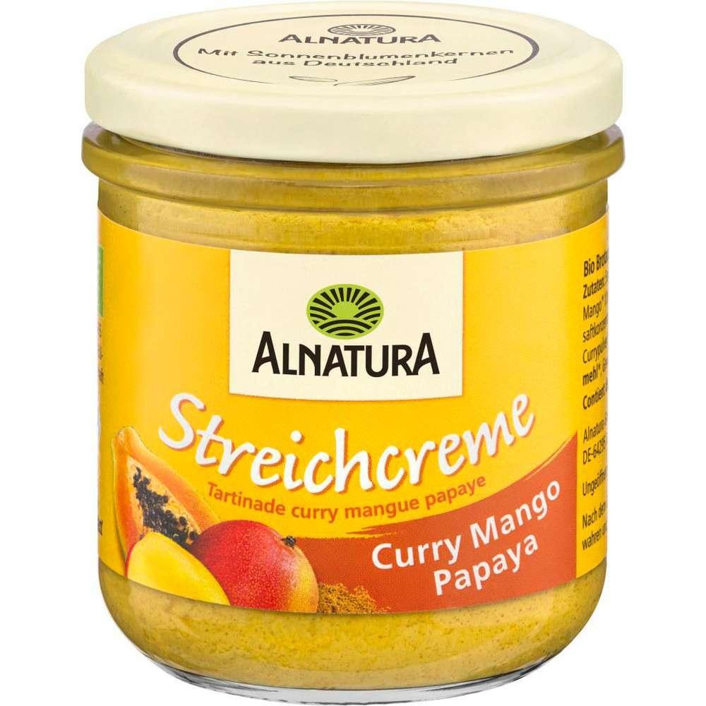 Alnatura Organic spread, curry-mango-papaya