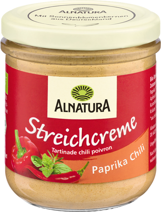 Alnatura Organic spread cream Paprika-Chili