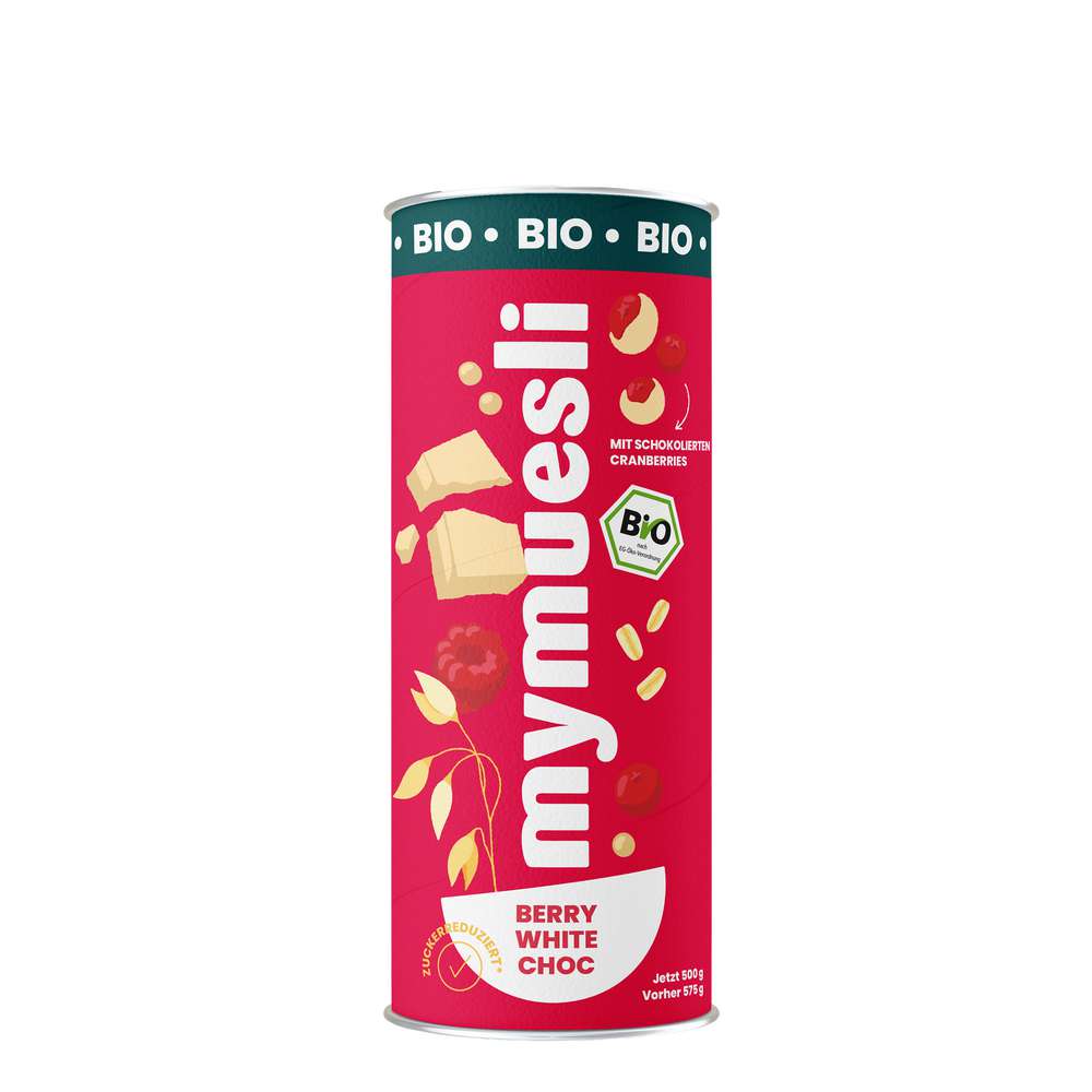 Organic Super Muesli Berry-White-Choc