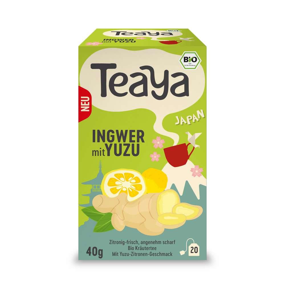 Bad Heilbrunner Organic Teaya Japan, ginger with yuzu