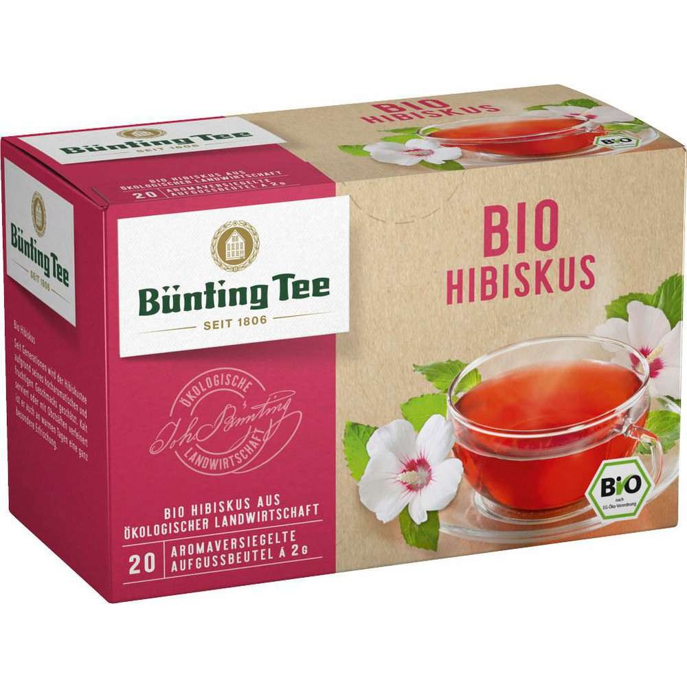 Bünting Tee Organic tea, hibiscus