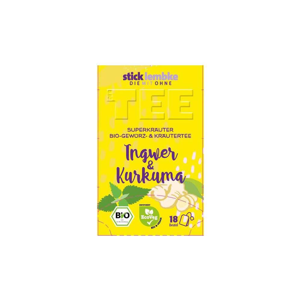 sticklembke Organic Ginger & Turmeric Tea
