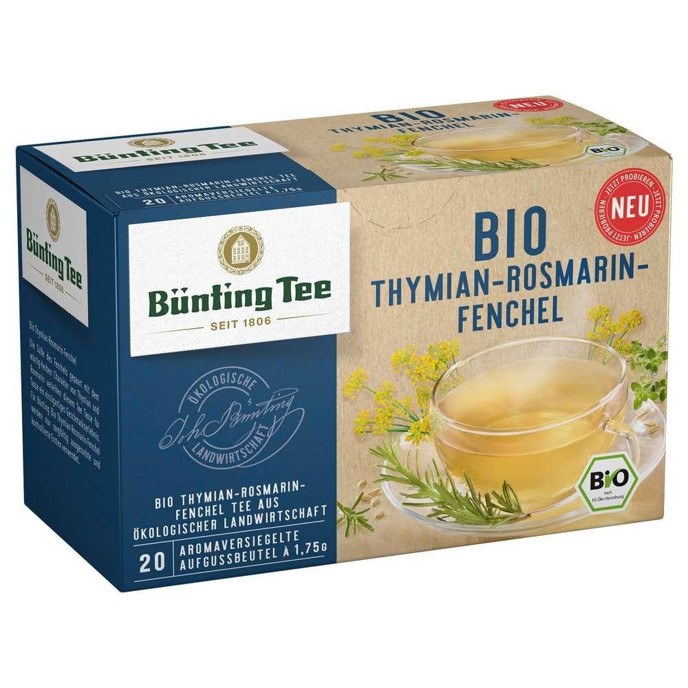 Bünting Tee Organic tea, thyme/rosemary/fennel