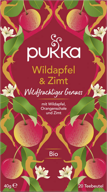 Pukka Organic Tea Wild Apple & Cinnamon