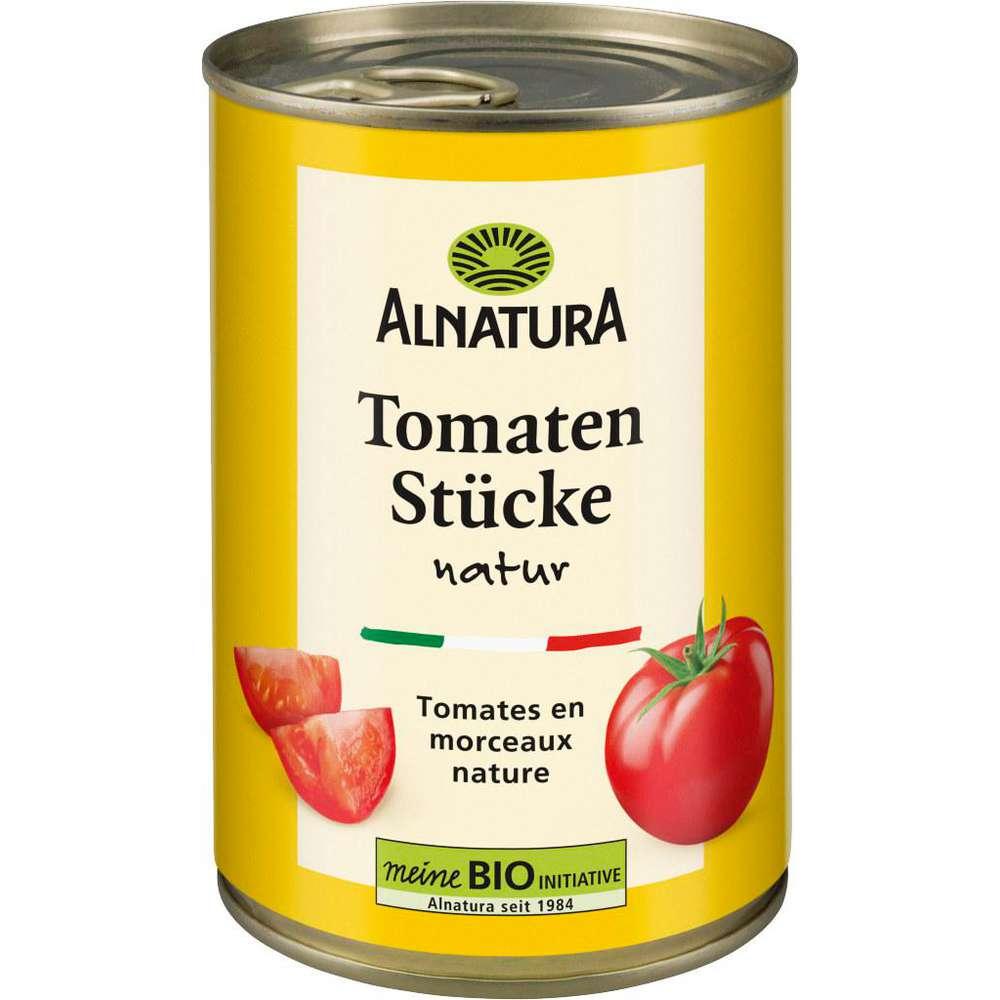 Alnatura Organic tomatoes, pieces natural