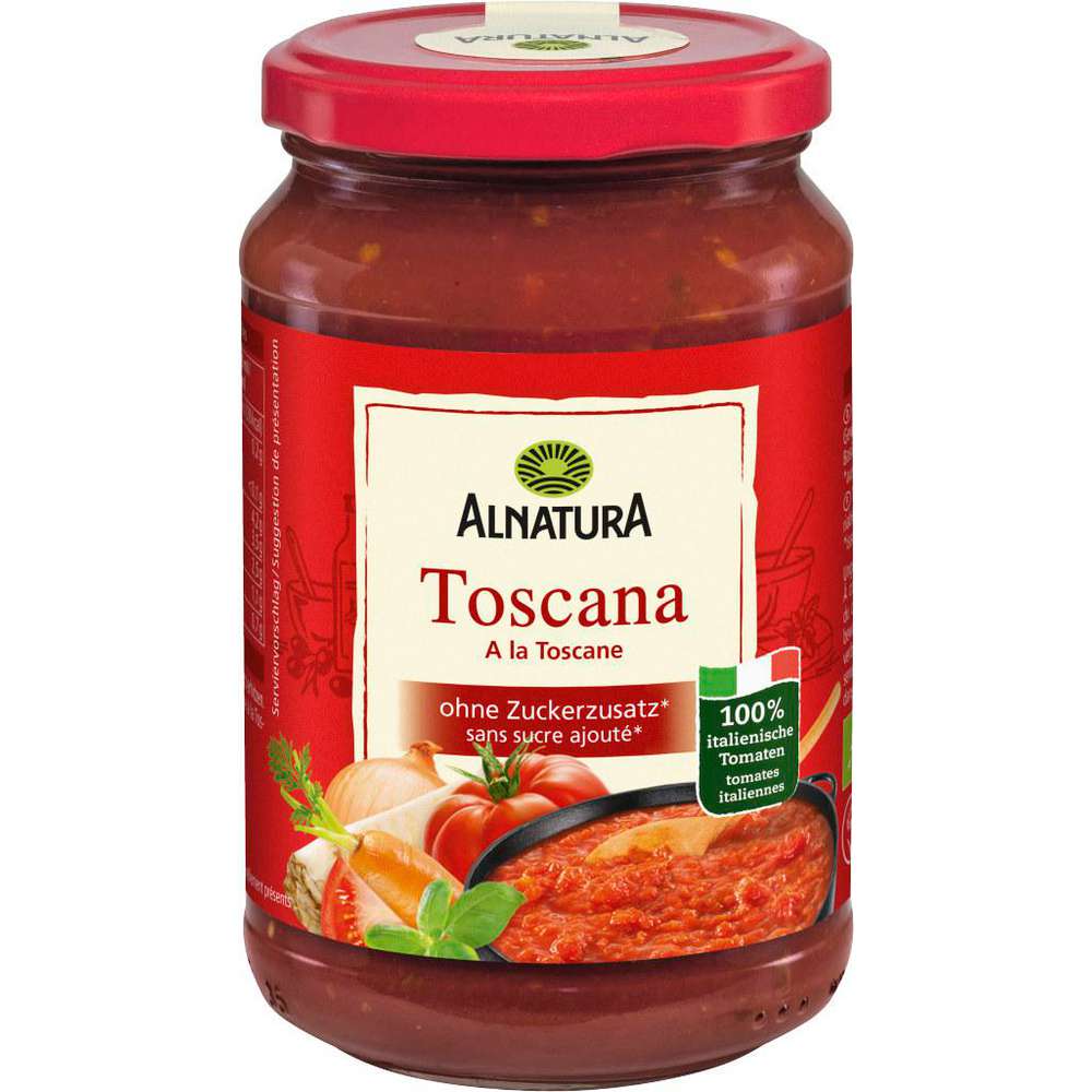 Alnatura Organic tomato sauce, Tuscany