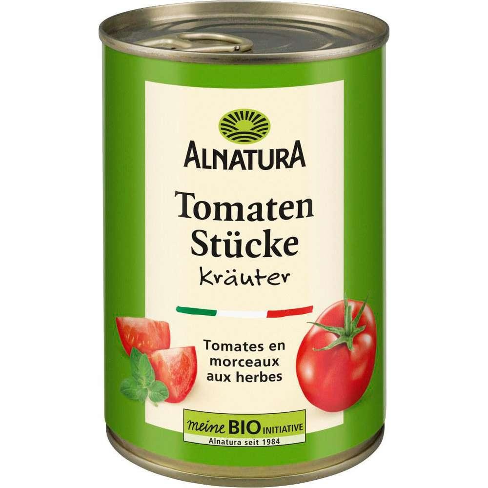 Alnatura Organic tomato pieces, herbs