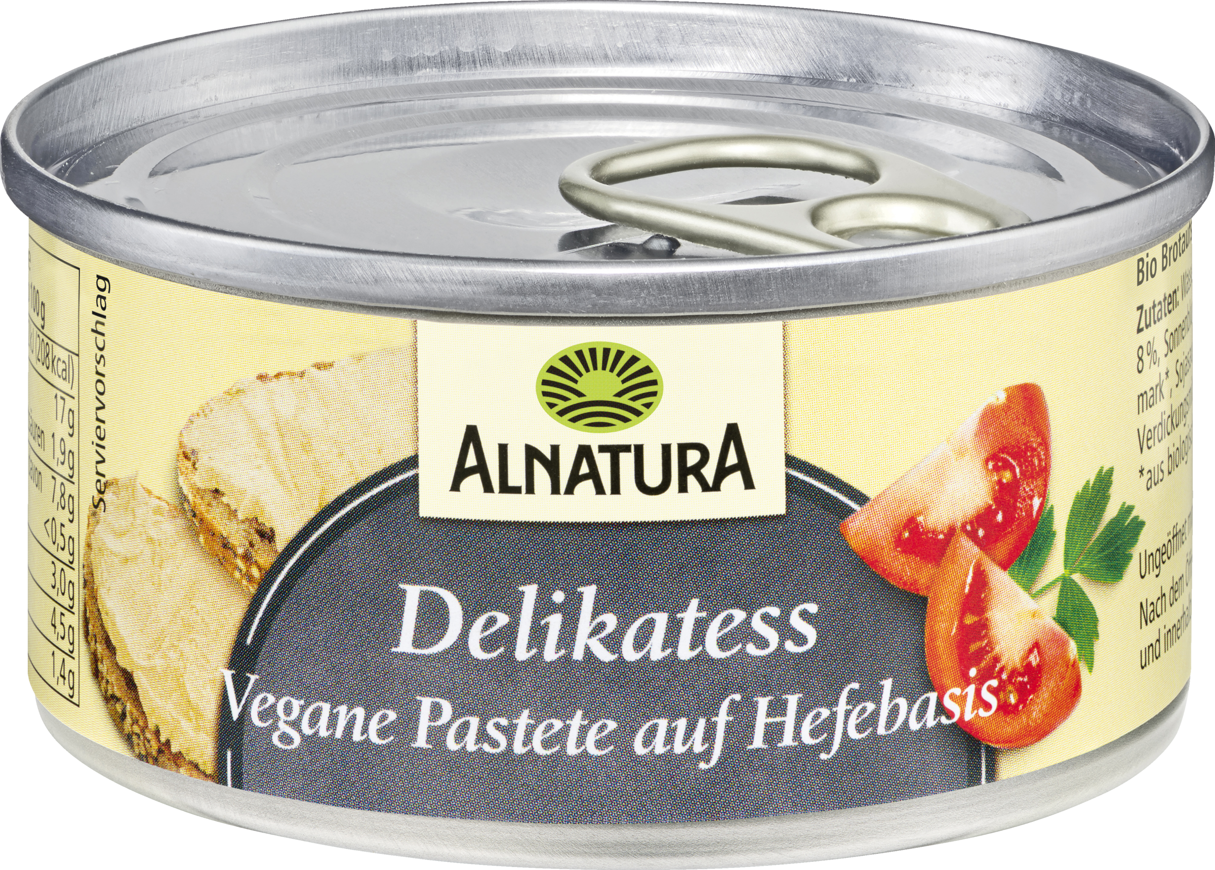 Alnatura Organic vegan yeast-based pâté delicacy