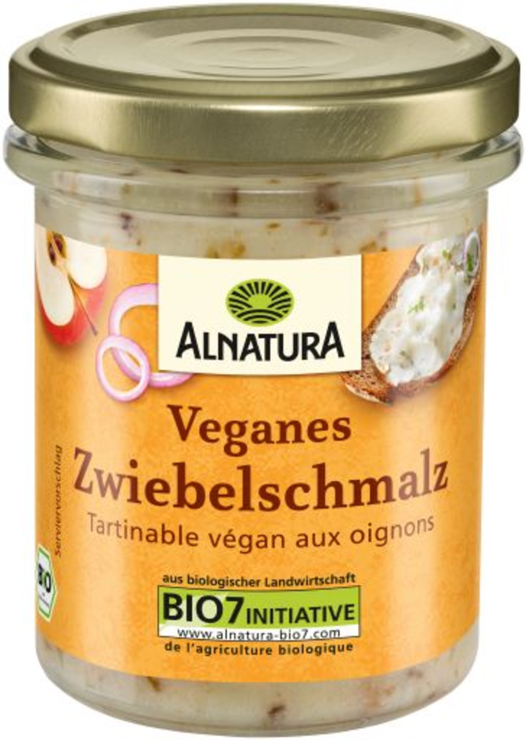 Alnatura Organic vegan onion lard