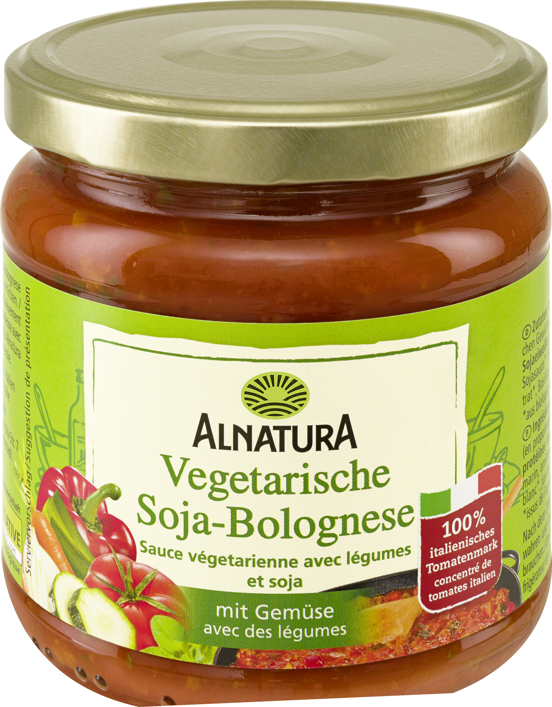 Alnatura Bio vegetarian soybolognese