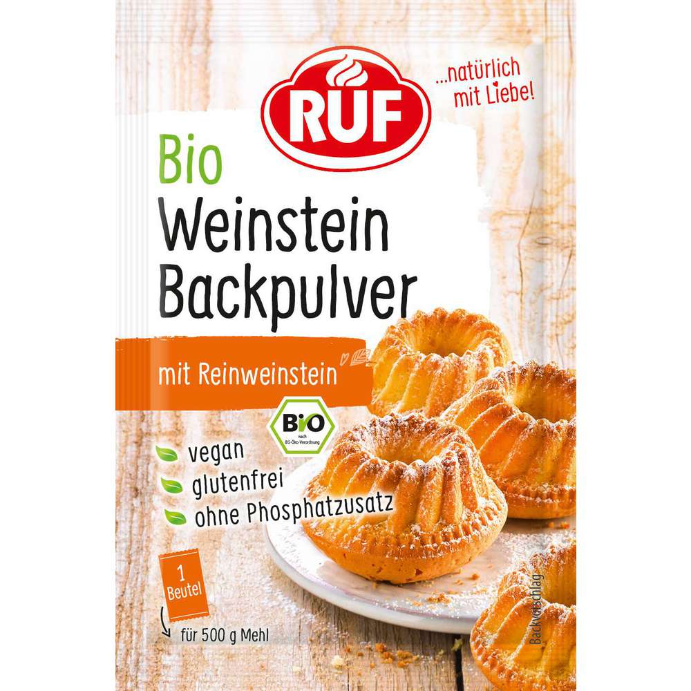 RUF Organic cream of tartar baking powder