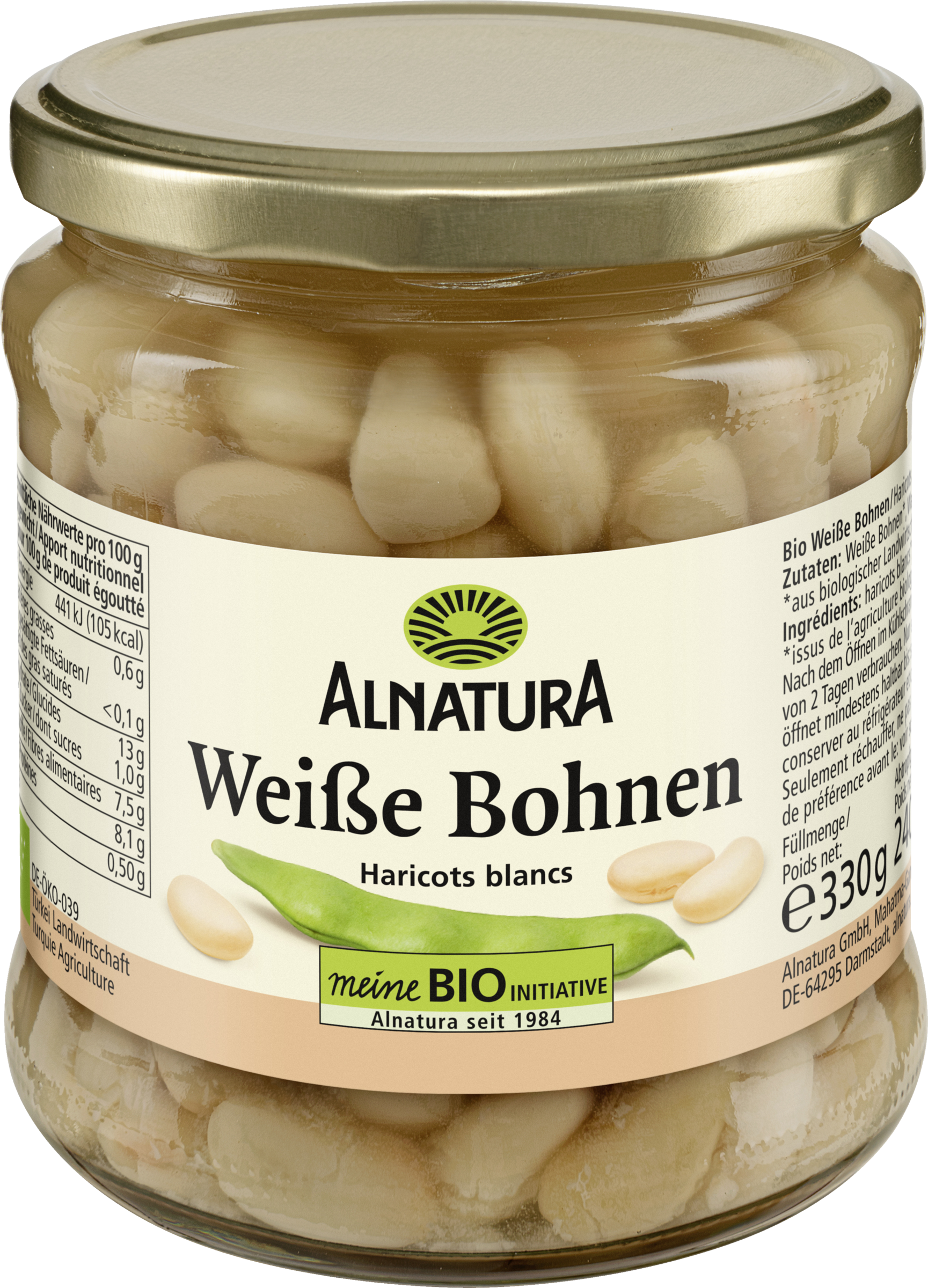 Alnatura Organic white beans