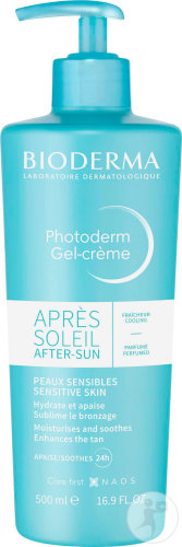 Bioderma Photoderm After-Sun Gel Cream Sensitive Skin Pump Bottle 500ml