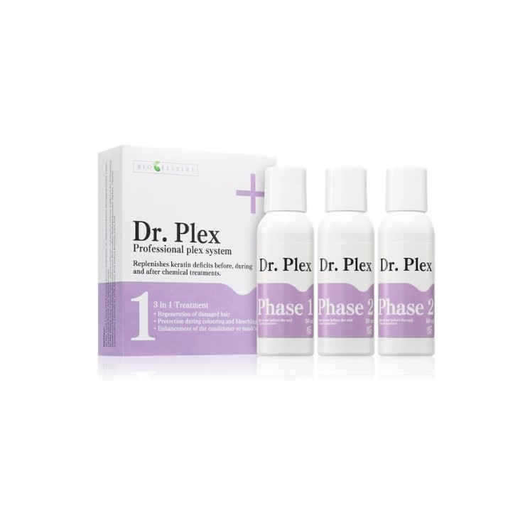 Bioelixire Dr.Plex Regenerating Treatment for Damaged Hair 3 x 50 ml