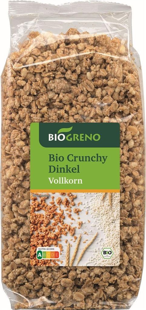 Bohlsener Mühle Biogreno Crunchy Spelt Whole Grain 500g -