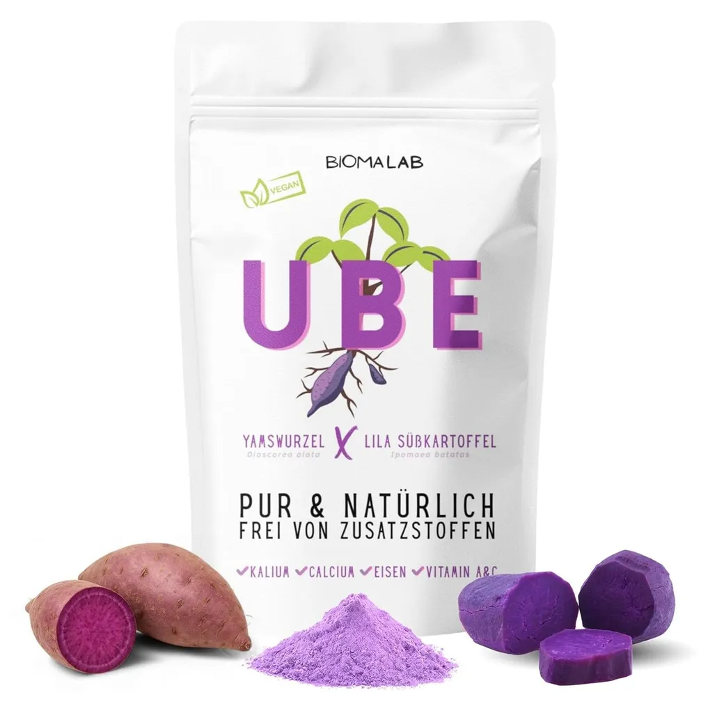 Quwando Onlinehandel Biomalab Ube Powder (50g)