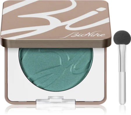 BioNike Color Silky Touch eyeshadow with satin effects for sensitive eyes Farbton 410 Vert Bleute 3 g