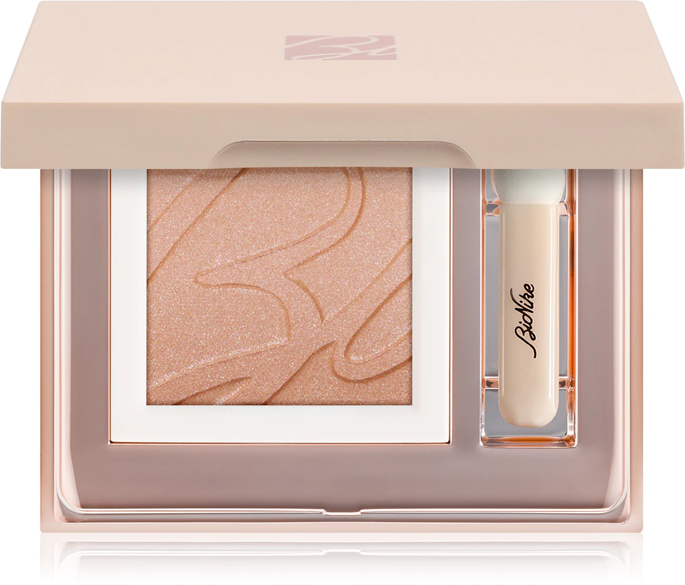 BioNike Color Silky Touch eyeshadow with satin effects with an applicator 416 Caramel 3 g