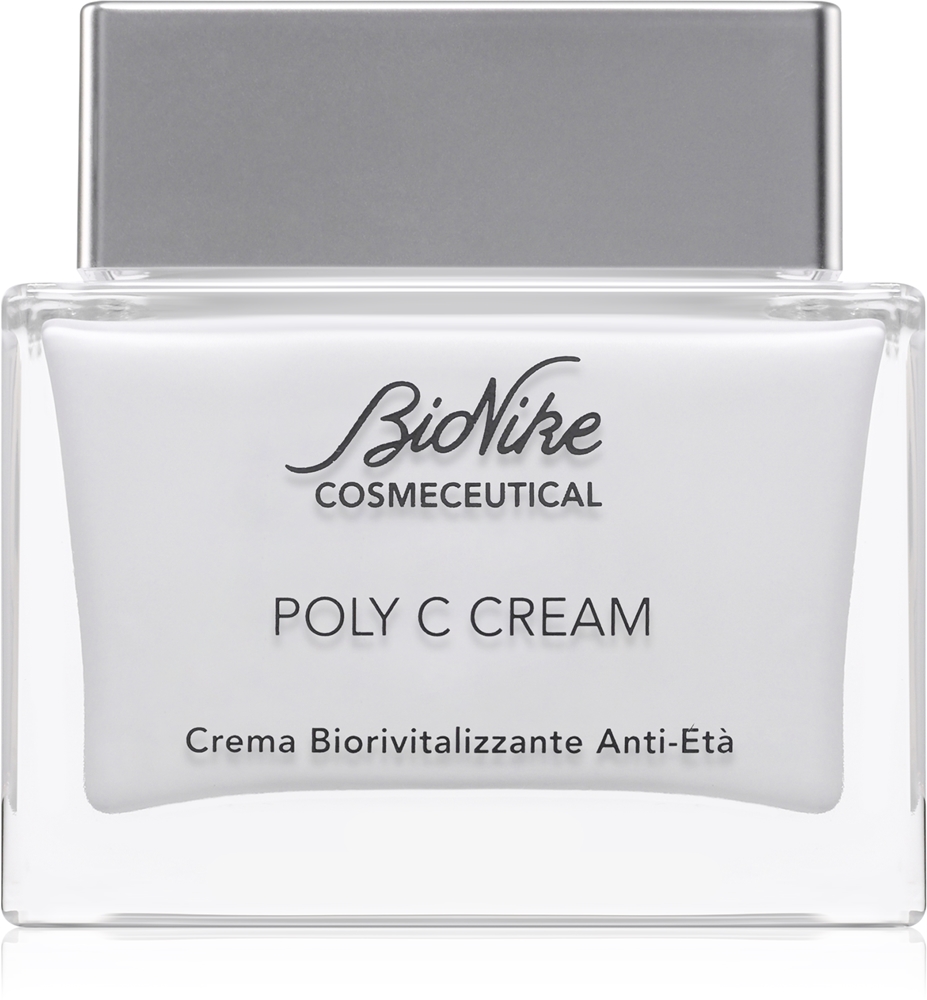 BioNike Cosmeceutical POLY C CREAM renewing cream against skin aging