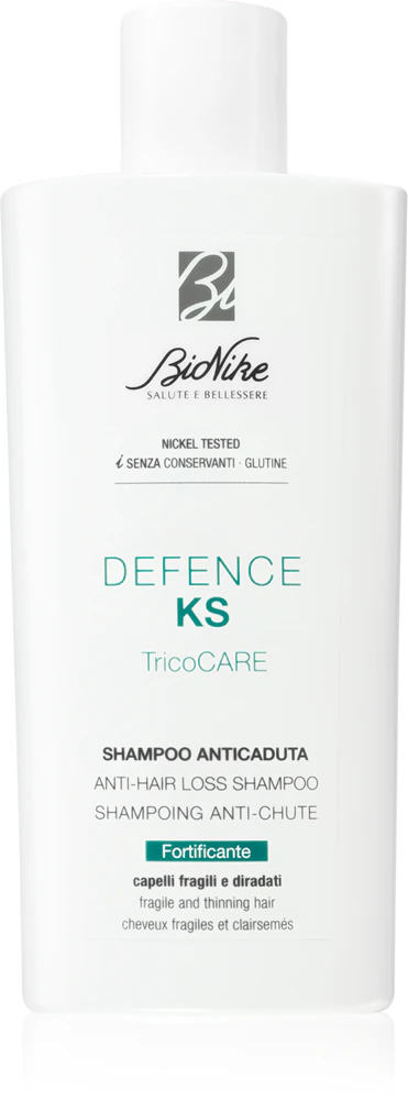 BioNike Defense KS TricoCARE strengthening shampoo against hair loss