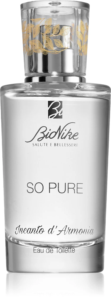 BioNike So Pure Incanto dArmonia Eau de Toilette for Women Golden Vanilla & Iris