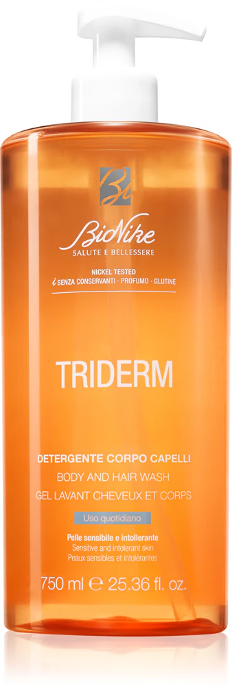 BioNike Triderm Shower Gel & Shampoo 2 in 1 for daily use