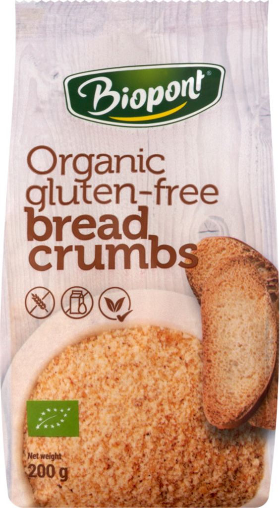 Biogo Biopont Gluten-Free Breadcrumbs 200 g