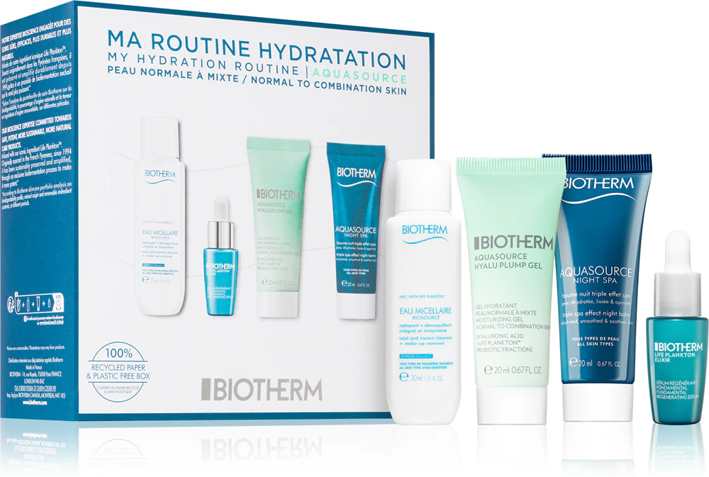 Biotherm Aquasource gift set for women