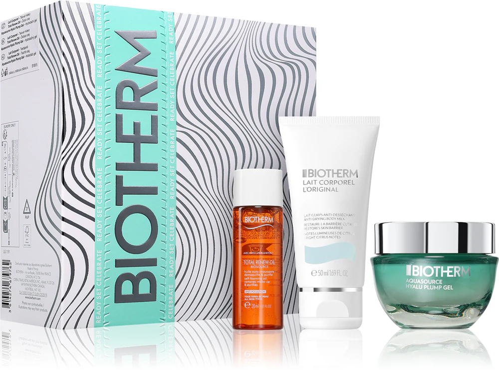 Biotherm Aquasource gift set with moisturizing effect for face and body 130ml