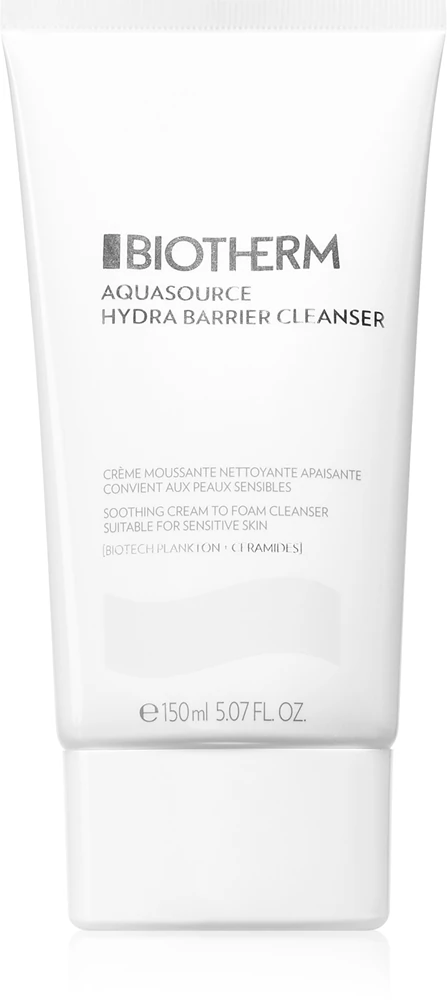 Biotherm Aquasource Hydra Barrier Cleanser facial cleansing gel