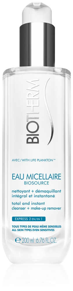 Biotherm Biosource Eau Micellaire Micellar cleansing water for all skin types, even sensitive skin