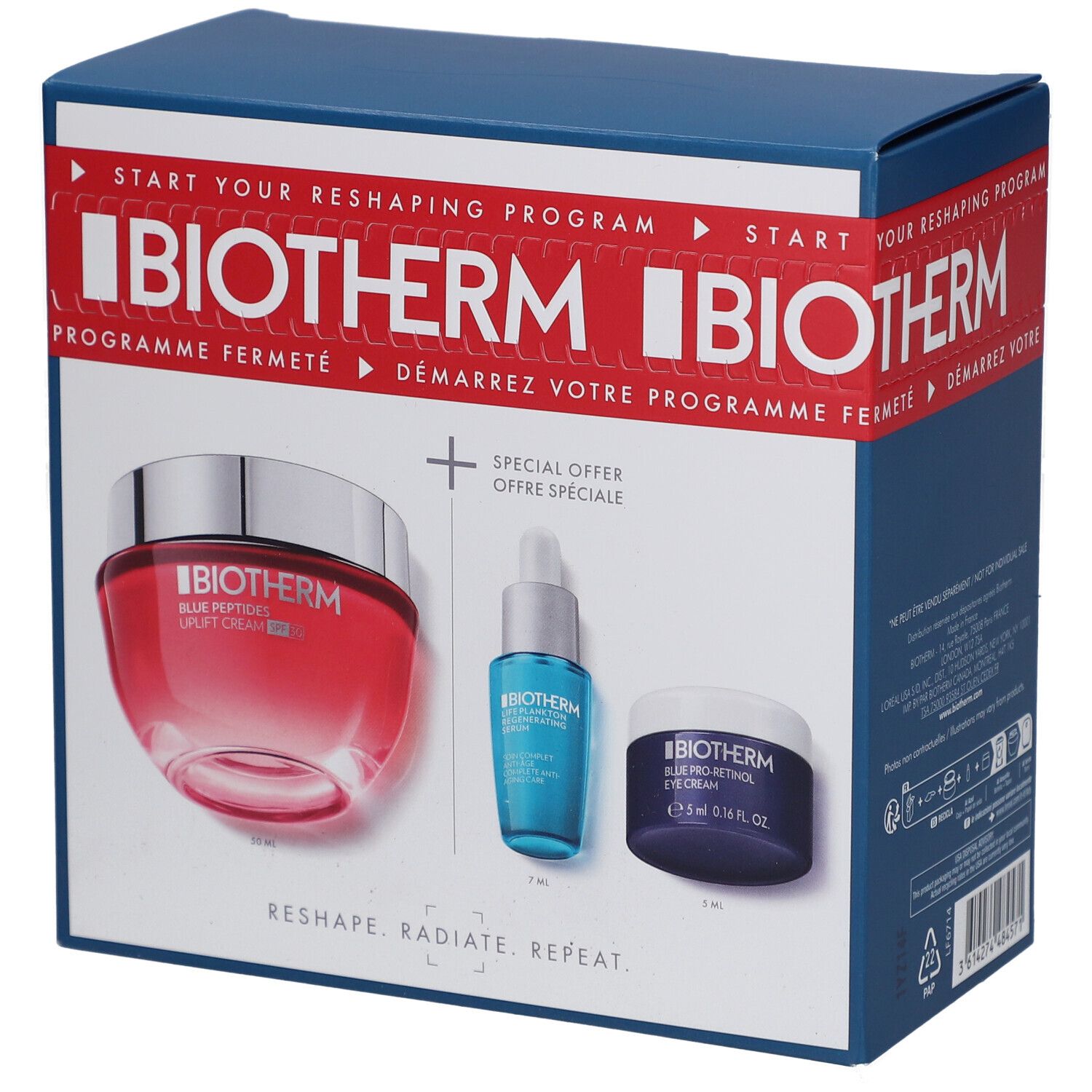BIOTHERM Blue Peptide SPF 30 Routine Set 1 St