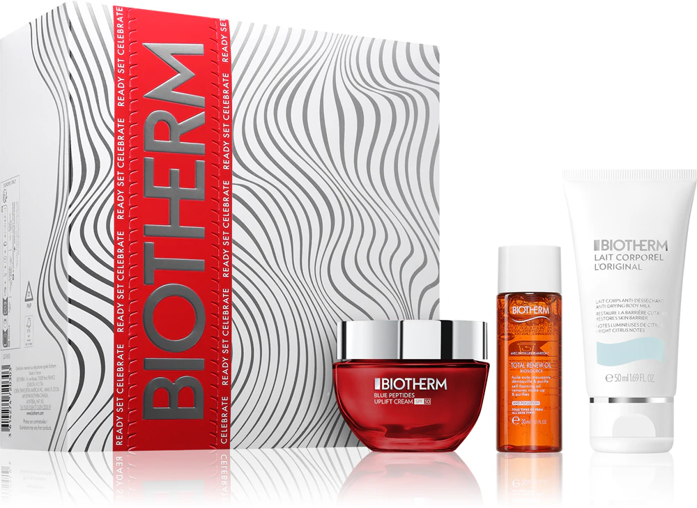 Biotherm Blue Peptides Uplift Cream SPF 30 Gift Set for Women