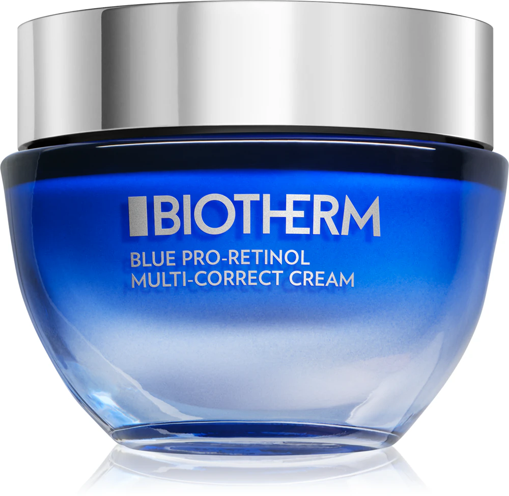 Biotherm Blue Pro-Retinol Multi Correct Cream Multi-correcting cream against signs of skin aging with retinol